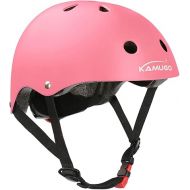 KAMUGO Kids Bike Helmet,Toddler Helmet Adjustable Kids Bicycle Helmet Girls Or Boys Ages 2-8/8-14 Years Old Multi-Sports for Cycling Skateboard Scooter