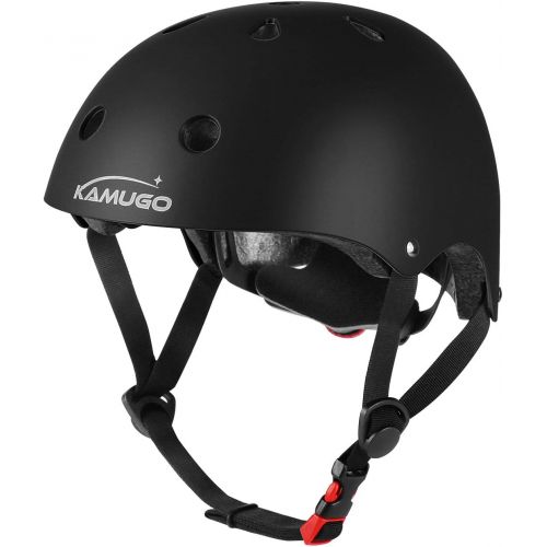  [아마존베스트]KAMUGO Kids Bike Helmet  Adjustable from Toddler to Youth Size, Ages 3-8 Boys/Girls Multi-Sport Safety Cycling Skating Scooter Helmet