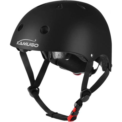  KAMUGO Kids Adjustable Helmet, Suitable for Toddler Kids Ages 2-14 Boys Girls, Multi-Sport Safety Cycling Skating Scooter Helmet