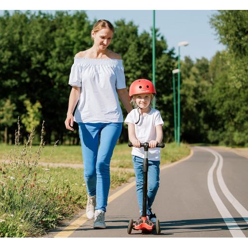  KAMUGO Kids Adjustable Bike Helmet, Suitable for Toddler Age 2-14 Boys Girls, Multi-Sports Cycling Skating Scooter Helmet, 2 Sizes