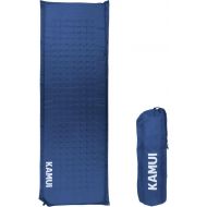KAMUI Self Inflating Sleeping Pad - 2 Inch Thick Camping Pad Connectable with Multiple Mats for Tent and Family Camping (Blue)