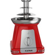 [아마존베스트]KAPAS Stainless Steel Chocolate Fondue Fountain, 3 Tiers Assembled, Perfect for Kids Party, Holidays(Suggest Chocolate Sauce)