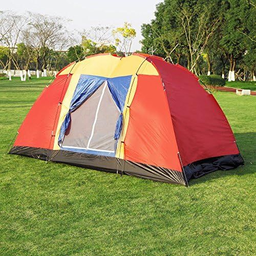  KARMAS PRODUCT Outdoor Easy Setup 8 Person Large Family Tent with Portable Bag for Camping Hiking Travelling Backpacking