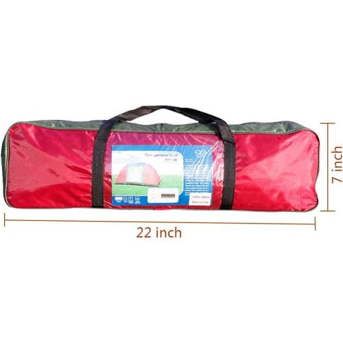  KARMAS PRODUCT Outdoor Easy Setup 8 Person Large Family Tent with Portable Bag for Camping Hiking Travelling Backpacking