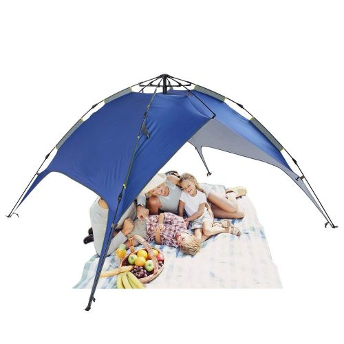  KARMAS PRODUCT Instant Automatic Pop Up Outdoor Tent Sun Shelter 2 in 1 Lightweight Portable Tent with Carry Bag, for Camping Hiking Traveling Fishing Beach