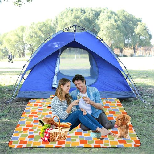  KARMAS PRODUCT Instant Automatic Pop Up Outdoor Tent Sun Shelter 2 in 1 Lightweight Portable Tent with Carry Bag, for Camping Hiking Traveling Fishing Beach