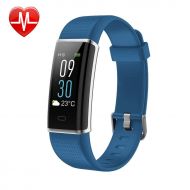 KARSEEN Fitness Tracker, Activity Tracker Fitness Watch Heart Rate Monitor Colorful OLED Screen Smart Watch with Sleep Monitor, Step Counter, IP68 Waterproof Pedometer for Android＆