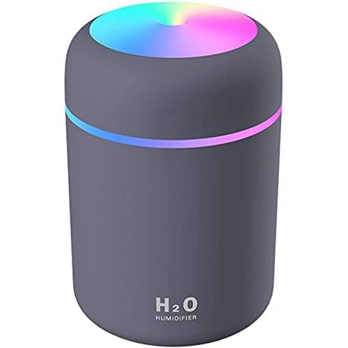  [아마존베스트]Z LtYioe Mini Cool Humidifier, Colourful USB Desktop Humidifier for Car, Office, Bedroom, etc. Automatic shutdown, 2 mist modes, super quiet.