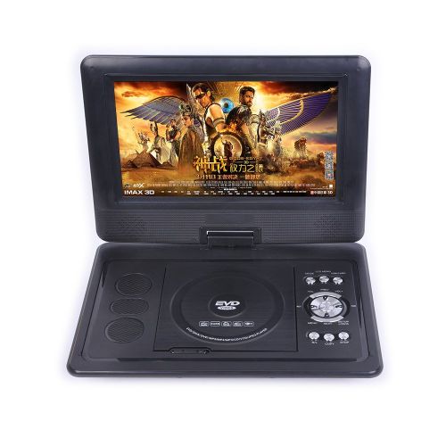  KASIONVI 10.1 Inch Portable DVD Player - 270 Degree Swivel Screen, 1280x800, Region Free, Hitatchi Lens, Anti Shock, Game Emulation