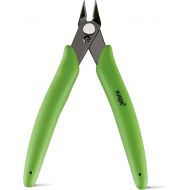 KATA 5 Inch Micro Wire Cutter, Precision Mini Flush Cutters and Clean Cut Pliers for Electronics, Model, Jewelry, Model Kits, Green