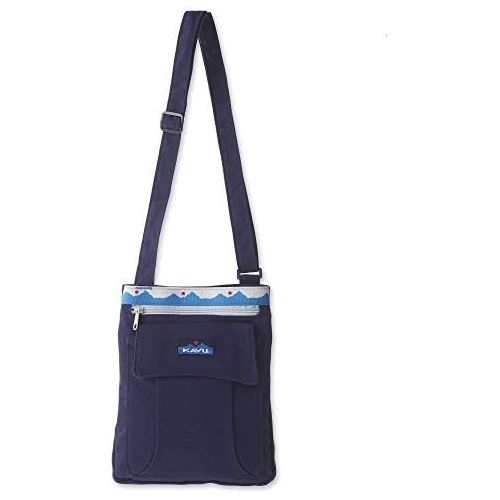  [아마존베스트]KAVU Keeper Semi Padded Sling Cotton Canvas Crossbody Bag