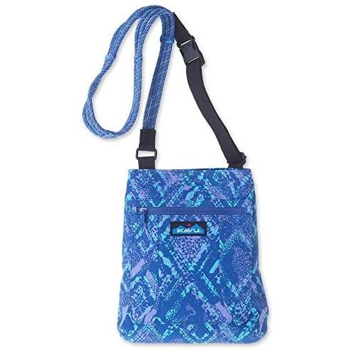  [아마존베스트]KAVU Keepalong Semi Padded Sling Canvas Rope Crossbody Bag