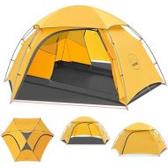 KAZOO Waterproof Backpacking Tent Ultralight 1/2 Person Lightweight Camping Tents 1/2 People Hiking Tents Aluminum Frame Double Layer