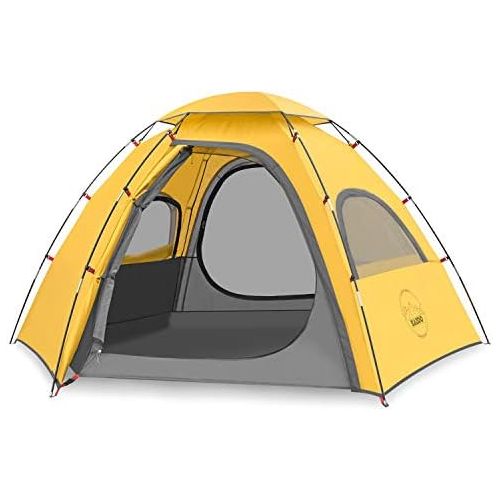  KAZOO Outdoor Camping Tent Family Durable Waterproof Camping Tents Easy Setup Two Person Tent Sun Shade 2/3 Person