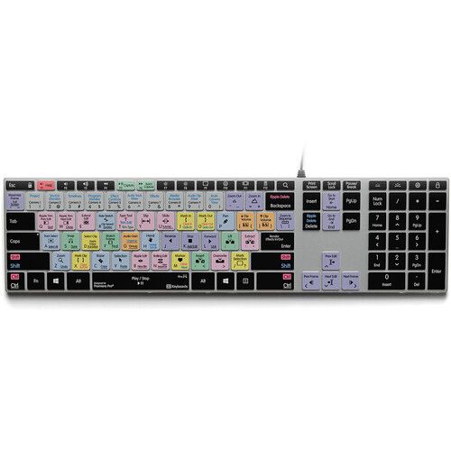  KB Covers Backlit Adobe Premiere Pro Keyboard (Windows)