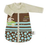 KB Designs Woombie Ultra Sleeper Super Soft Baby Sleep Swaddle (5-9 Months, Bunnys Racing Car)