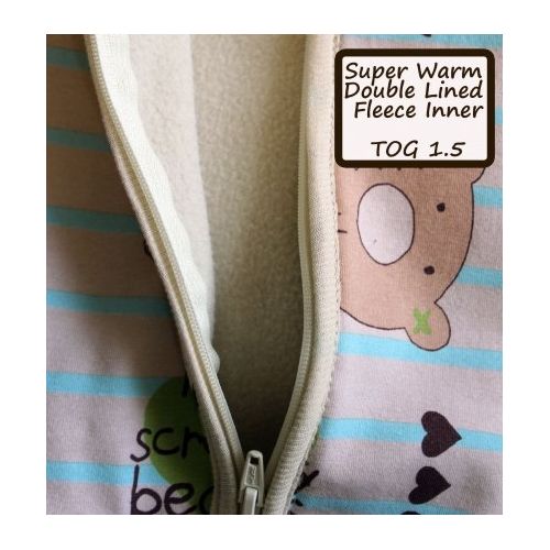  KB Designs Woombie Ultra Sleeper Super Soft Baby Sleep Swaddle (5-9 Months, Bunnys Racing Car)