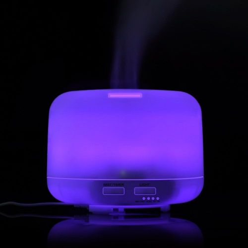  [아마존 핫딜] [아마존핫딜]KBAYBO Smartphone App/Wi-Fi & Fernbedienung AEtherisches OEl Aroma Diffuser Cool Mist Aroma Luftbefeuchter (300ml)