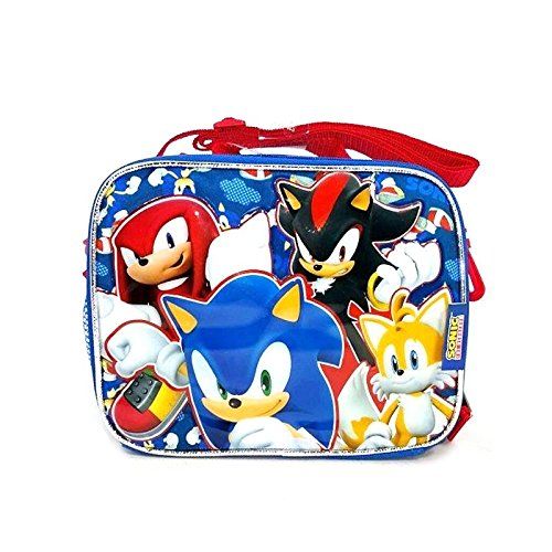  KBNL Sonic the Hedgehog 16 School Backpack & Insulated Lunch Bag Set (Ver. 2)