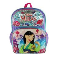 KBNL Disney Princess Mulan Deluxe 16 Full Size Backpack Pretty and Brave A19393