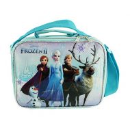 KBNL Disneys Frozen 2 Insulated Lunch Bag with Adjustable Shoulder Straps Ice Memory A17304