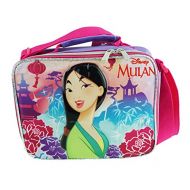 KBNL Disney Princess Mulan Insulated Lunch Box With Adjustable Shoulder Straps Pretty and Brave A17322