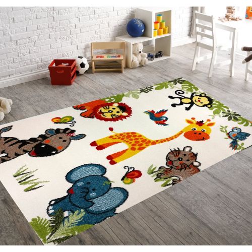  KC Cubs KC CUBS Boy and Girl Bedroom Modern Decor Area Rug and Carpet Collection For Kids and Children (3 11 x 5 3