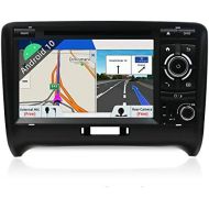 KC Navigation Joyx Android 10.0 Double DIN Car Radio Suitable for Audi TT 2006 2011 GPS Navigation Reversing Camera Canbus Free 2G + 32G 7 Inch Support Dab+ Steering Wheel Control 4G WiFi Carpla