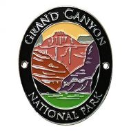 KCHEX Grand Canyon National Park Walking Hiking Stick Medallion - Arizona