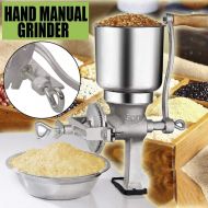 KCHEX Tall Cast Manual Iron Mill Grinder Hand Crank Grains Oats Corn Wheat Coffee Nuts