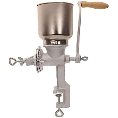  KCHEX Tall Cast Manual Iron Mill Grinder Hand Crank Grains Oats Corn Wheat Coffee Nuts