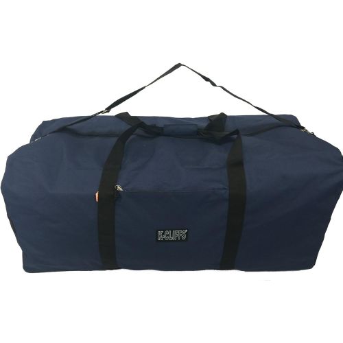  K-Cliffs Heavy Duty Cargo Duffel Large Sport Gear Drum Set Equipment Hardware Travel Bag Rooftop Rack Bag (42 x 20 x 20, Navy)