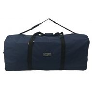 K-Cliffs Heavy Duty Cargo Duffel Large Sport Gear Drum Set Equipment Hardware Travel Bag Rooftop Rack Bag (36 x 17 x 17, Navy)