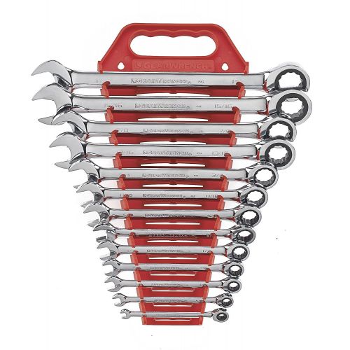  GearWrench 9312 13-Piece SAE Master Ratcheting Wrench Set