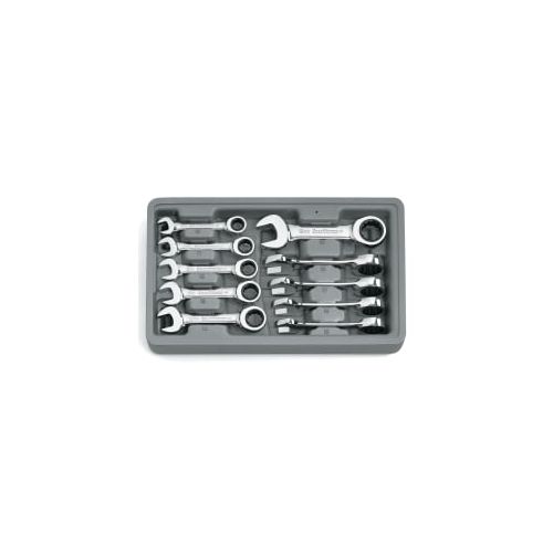  GearWrench 10-Piece Metric Stubby Wrench Set