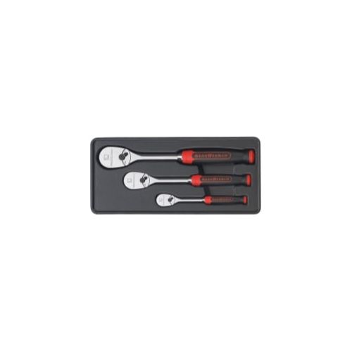  KD Tools 3 PC. RATCHET SET WCUSHION GRIP