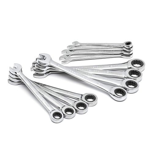  GearWrench 9412 12-Piece Metric Ratcheting Wrench Set