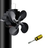 KDRose Heater Powered Stove Fan ,Flue Pipe Hanging Fireplace Fan of Wood/Log Burner/Fireplace ,Silent And Eco Friendly