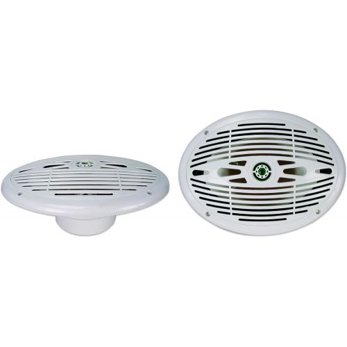  [아마존베스트]-Service-Informationen KDX Audio 6x 9SPEAKER SET FOR BOAT, white