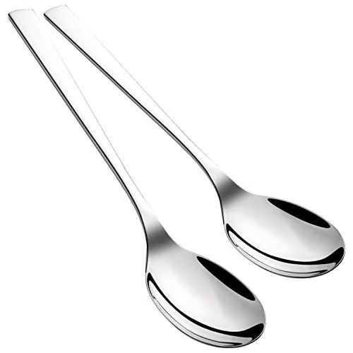  [아마존베스트]KEAWELL Premium Serving Spoon Set, 18/10 Stainless Steel Large Serving Spoon Tabletop Flatware Serving Utensil Buffet Banquet Serving Tablespoons(pack in 2), Mirror-Polished, Buffe