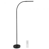Floor Lamps, KEDSUM Dimmable LED Reading Lamp for Living Room,50,000 Hours LED Lifespan with UV Protection, Standing Lamp with Remote Control Switch & Touch Panel,Flexible Goosenec
