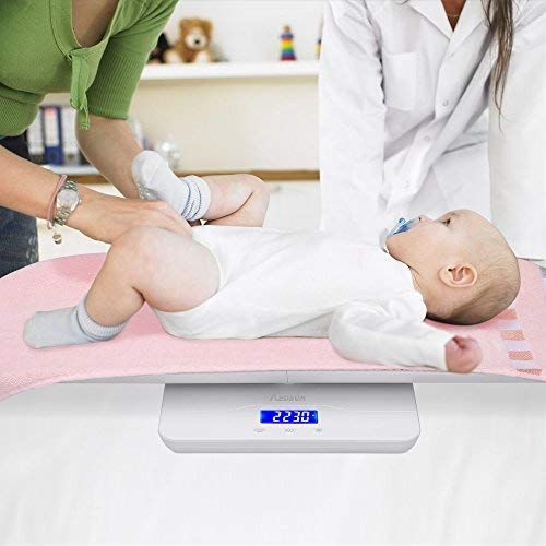  KEDSUM 2-in-1 Digital Baby Scale,Multi-Function Pet Scale, with Weight(Max:220lb) and Height Track...