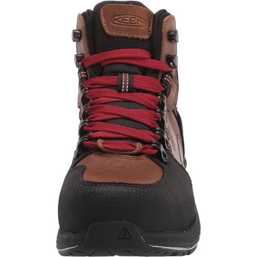  KEEN Utility Men's Red Hook Mid Height Composite Toe Waterproof Warehouse Work Boots