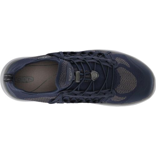  KEEN Mens Uneek EXO-M Sandal, Dress Blues/Grey Flannel