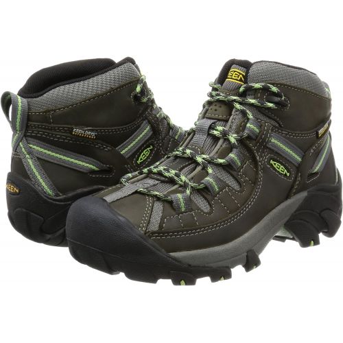  KEEN Womens Targhee II Mid Waterproof Boot, Raven/Opaline, 11 M US