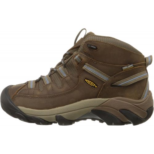  KEEN Womens Targhee II MID WP-W, Slate Black/Flint Stone, 6 M US