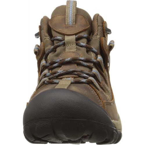  KEEN Womens Targhee II MID WP-W, Slate Black/Flint Stone, 6 M US