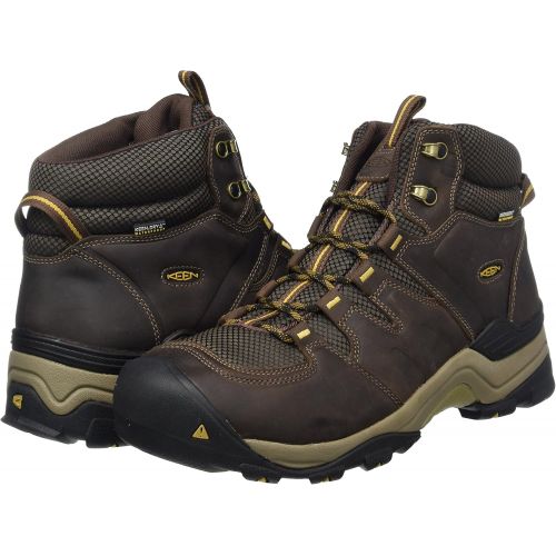  [아마존베스트]KEEN Mens Gypsum II Mid Waterproof Hiking Boot