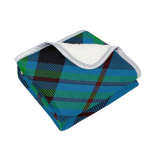  KEEPDIY Notre Dame Tartan Blanket-Warm,Lightweight,Soft,Pet-Friendly,Throw for Home Bed,Sofa &Dorm 60 x 50 Inch