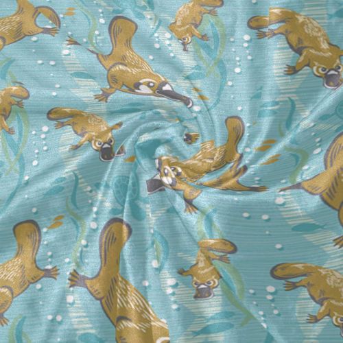  KEEPDIY Playful Platypus Blanket-Warm,Lightweight,Soft,Pet-Friendly,Throw for Home Bed,Sofa &Dorm 60 x 50 Inch